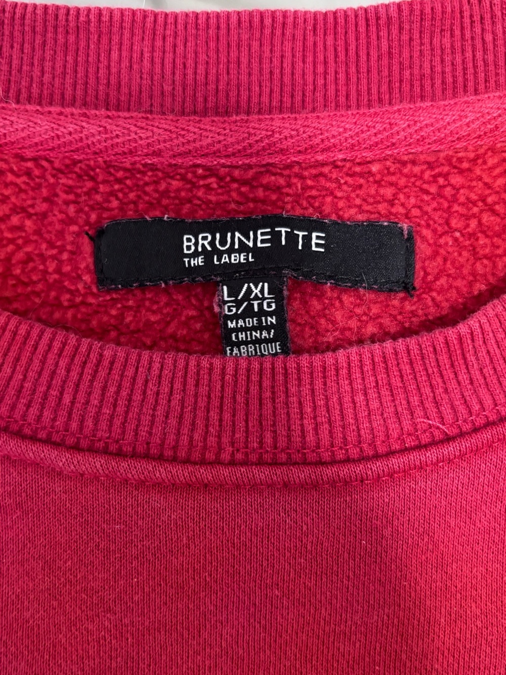 Red "All You Need Is Self Love” Sweatshirt - Picture 3 of 3
